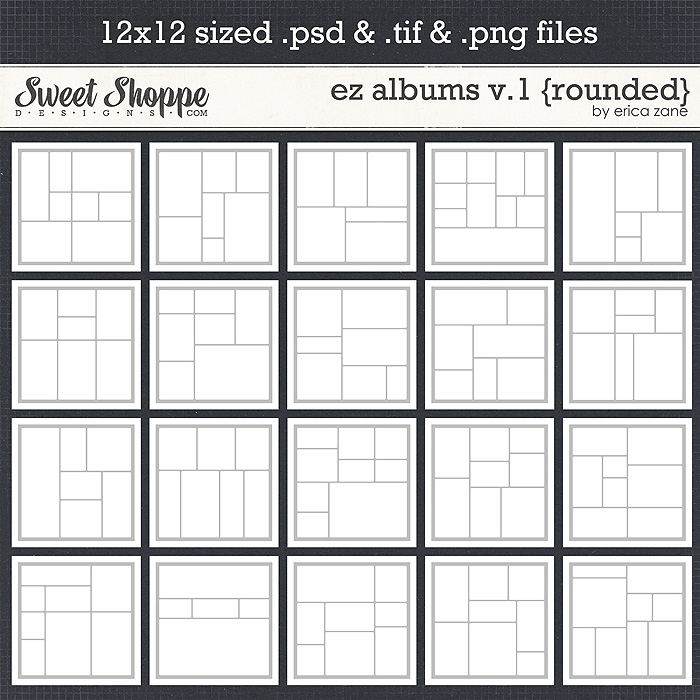 EZ Albums v.1 {Rounded} by Erica Zane