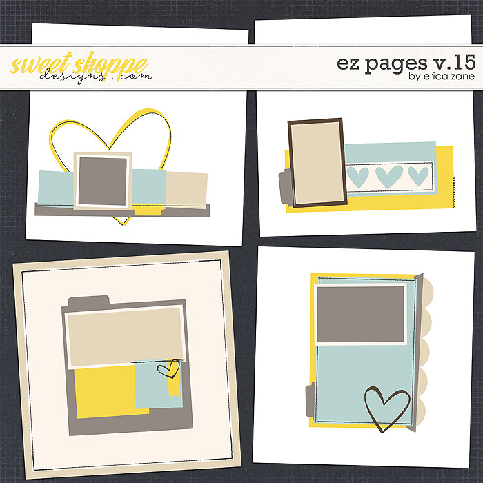 EZ Pages v.15 Templates by Erica Zane