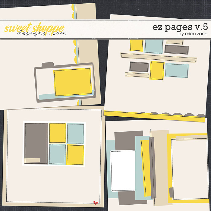 EZ Pages v.5 Templates by Erica Zane