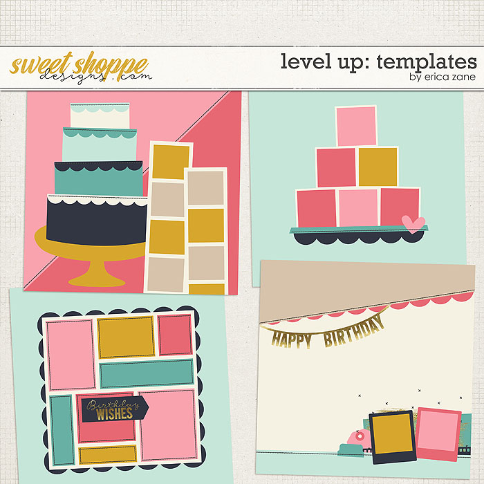 Level Up Templates by Erica Zane