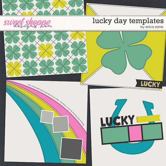 Lucky Day Templates by Erica Zane