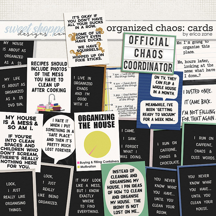 Organized Chaos: Cards by Erica Zane