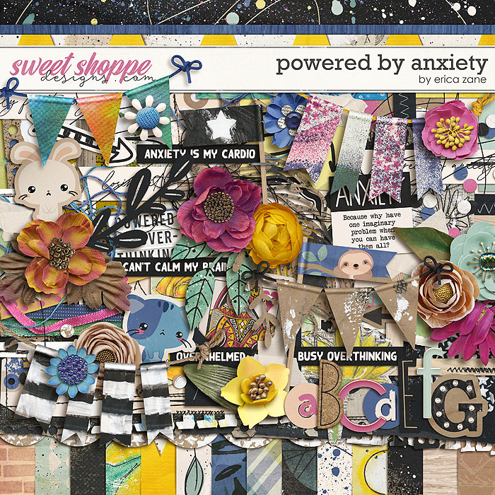 Powered by Anxiety by Erica Zane