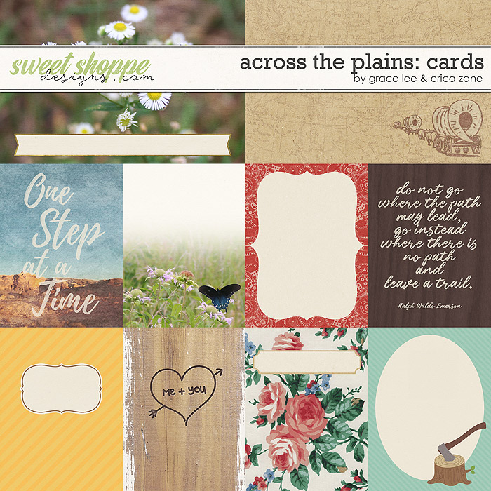 Across The Plains: Cards by Erica Zane and Grace Lee