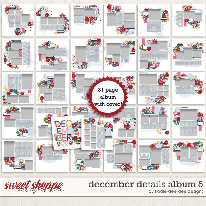 December Details Album 5 by Fiddle-Dee-Dee Designs