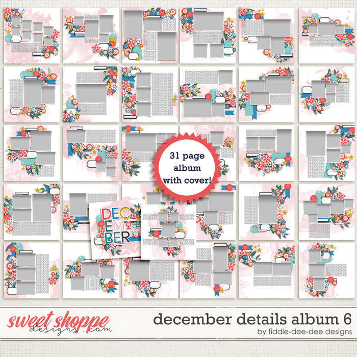 December Details Album 6 by Fiddle-Dee-Dee Designs