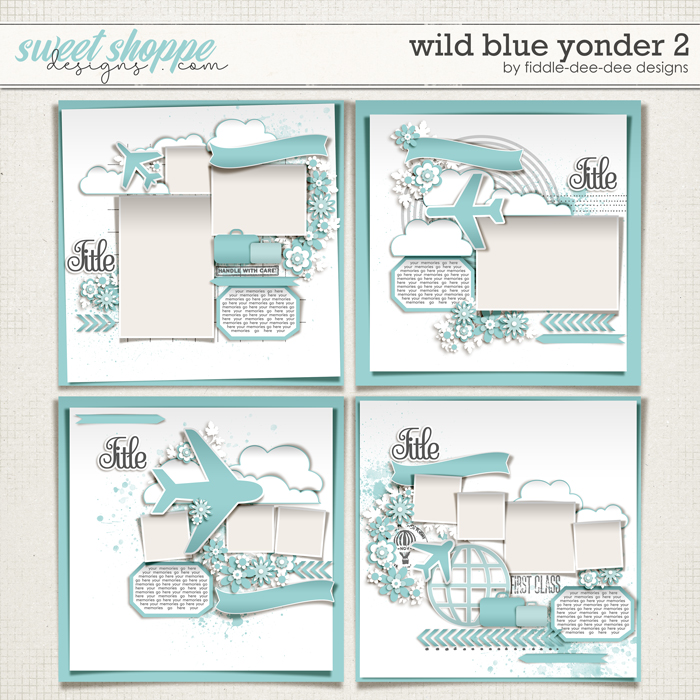 Wild Blue Yonder 2 by Fiddle-Dee-Dee Designs