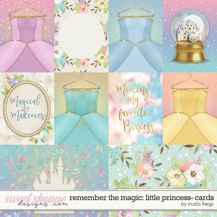Remember the Magic: LITTLE PRINCESS- CARDS by Studio Flergs