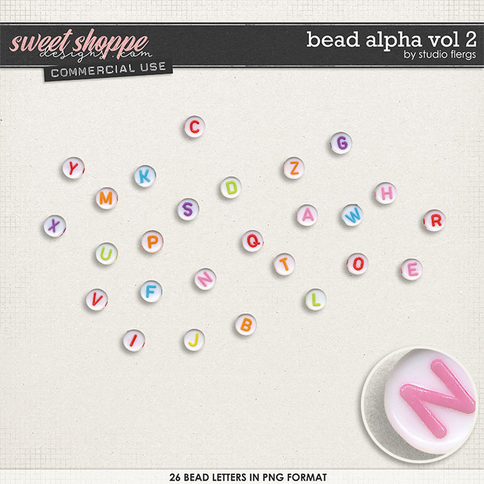 Bead Alpha Vol 2 by Studio Flergs