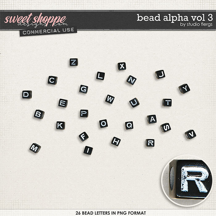 Bead Alpha Vol 3 by Studio Flergs