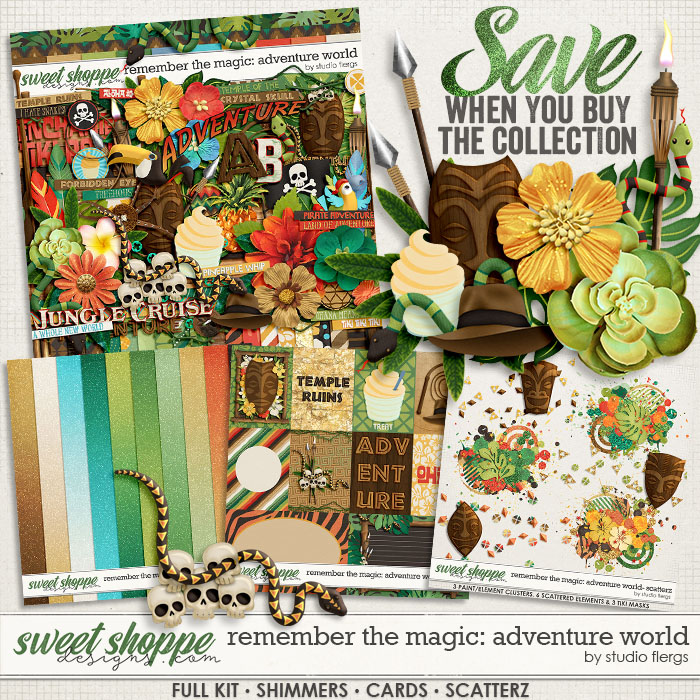 Remember the Magic: ADVENTURE WORLD- COLLECTION & *FWP* by Studio Flergs