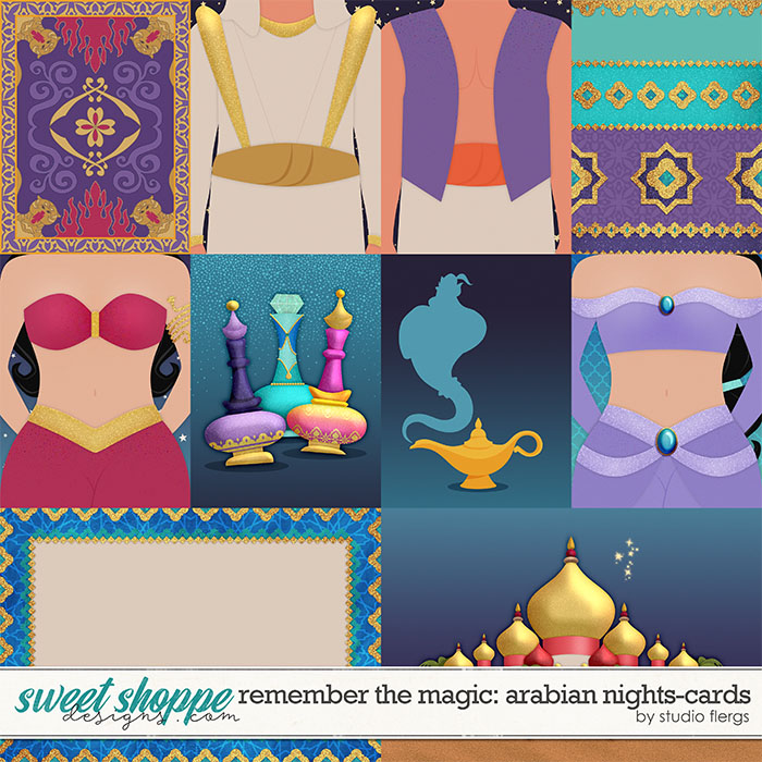 Remember the Magic: ARABIAN NIGHTS- CARDS by Studio Flergs