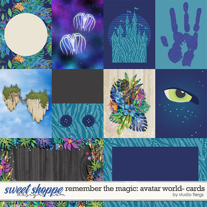 Remember the Magic: AVATAR WORLD- CARDS by Studio Flergs