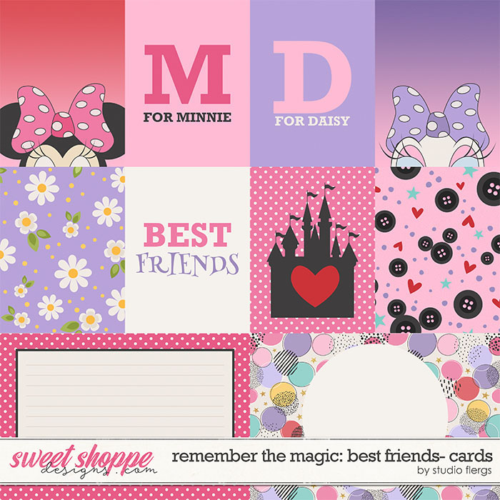 Remember the Magic: BEST FRIENDS- CARDS by Studio Flergs