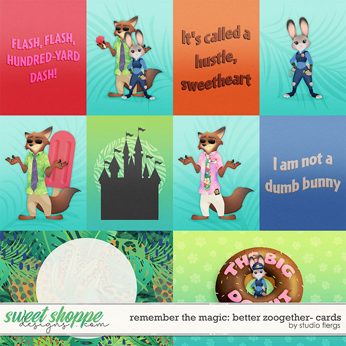 Remember the Magic: BETTER ZOOGETHER- CARDS by Studio Flergs