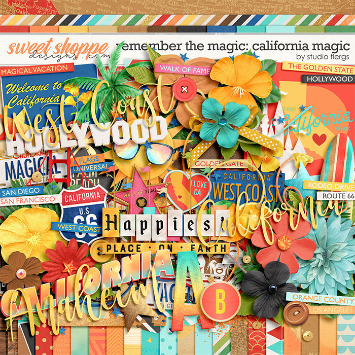 Remember the Magic: CALIFORNIA MAGIC by Studio Flergs