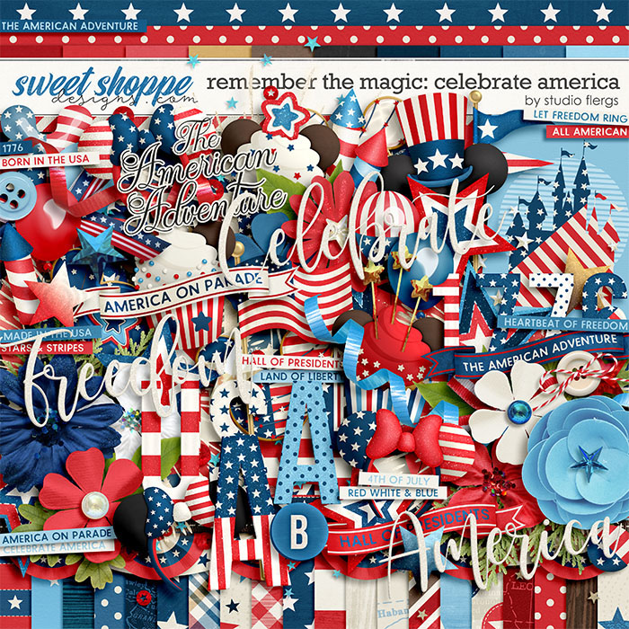 Remember the Magic: CELEBRATE AMERICA by Studio Flergs