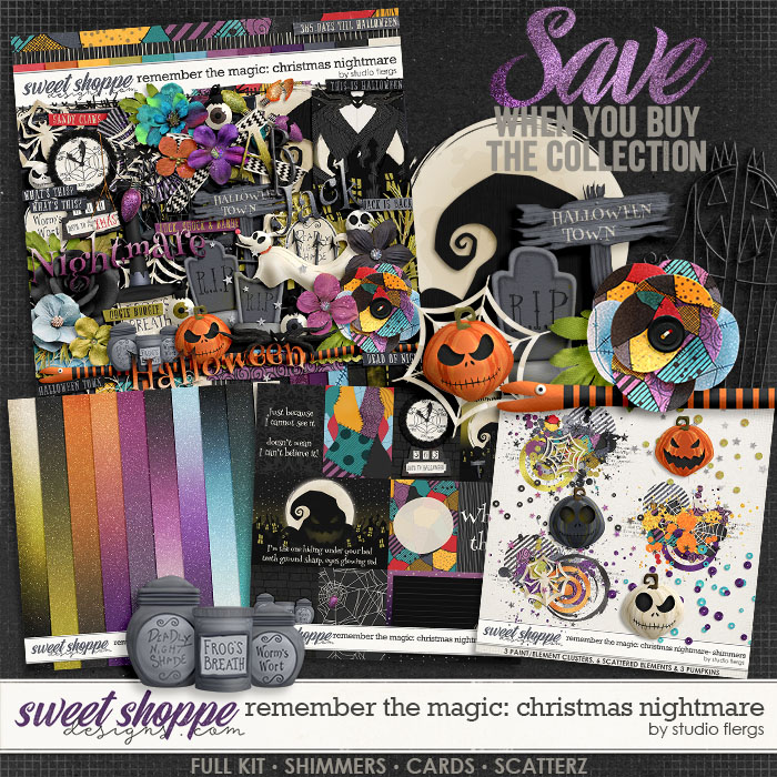 Remember the Magic: CHRISTMAS NIGHTMARE- COLLECTION & *FWP* by Studio Flergs