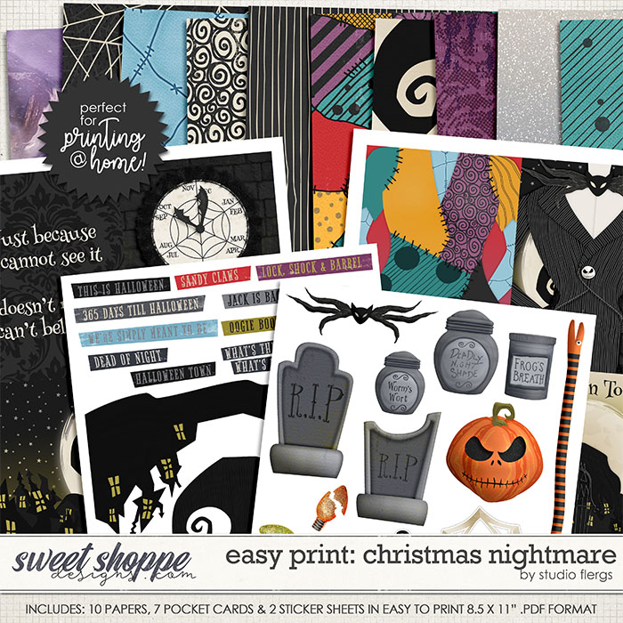 Remember the Magic: CHRISTMAS NIGHTMARE- EZPRINT by Studio Flergs Remember the Magic: CHRISTMAS NIGHTMARE- EZPRINT by Studio Flergs