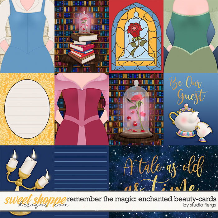Remember the Magic: ENCHANTED BEAUTY- CARDS by Studio Flergs