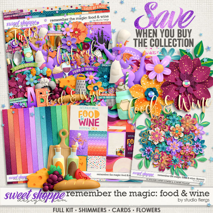 Remember the Magic: FOOD & WINE- COLLECTION & *FWP* by Studio Flergs