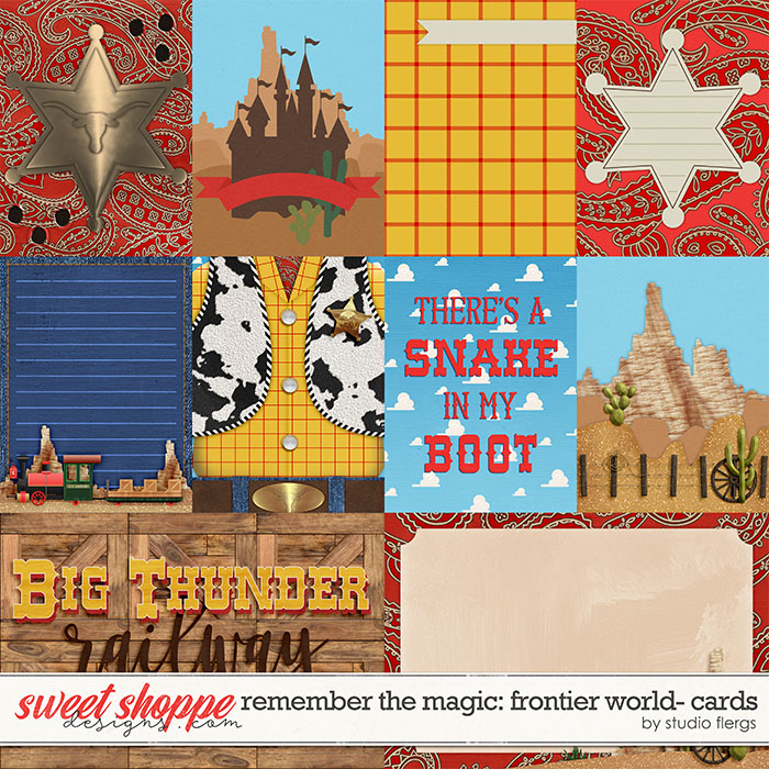 Remember the Magic: FRONTIER WORLD- CARDS by Studio Flergs