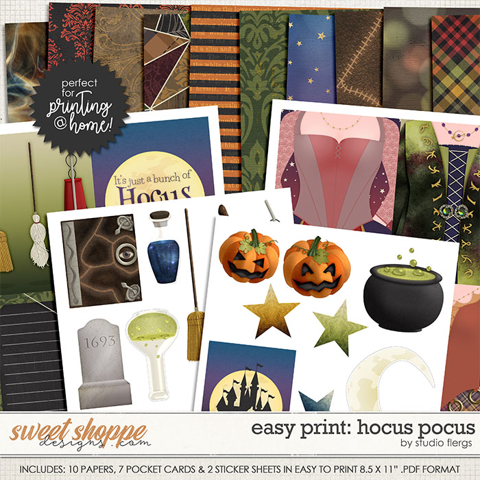 Remember the Magic: HOCUS POCUS- EZPRINT by Studio Flergs Remember the Magic: HOCUS POCUS- EZPRINT by Studio Flergs