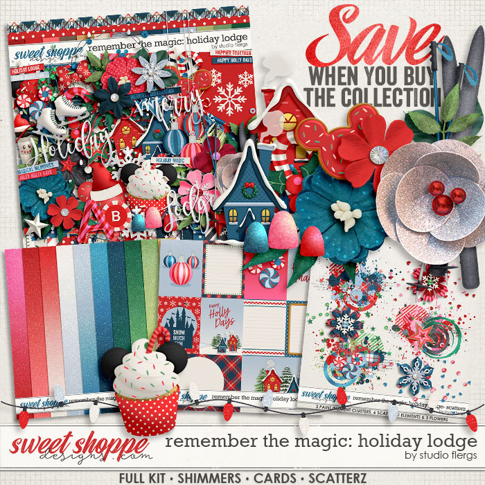 Remember the Magic: HOLIDAY LODGE- COLLECTION & *FWP* by Studio Flergs