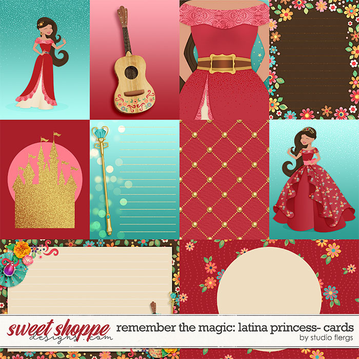 Remember the Magic: LATINA PRINCESS- CARDS by Studio Flergs