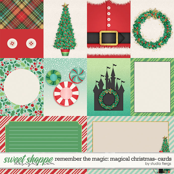 Remember the Magic: MAGICAL CHRISTMAS- CARDS by Studio Flergs