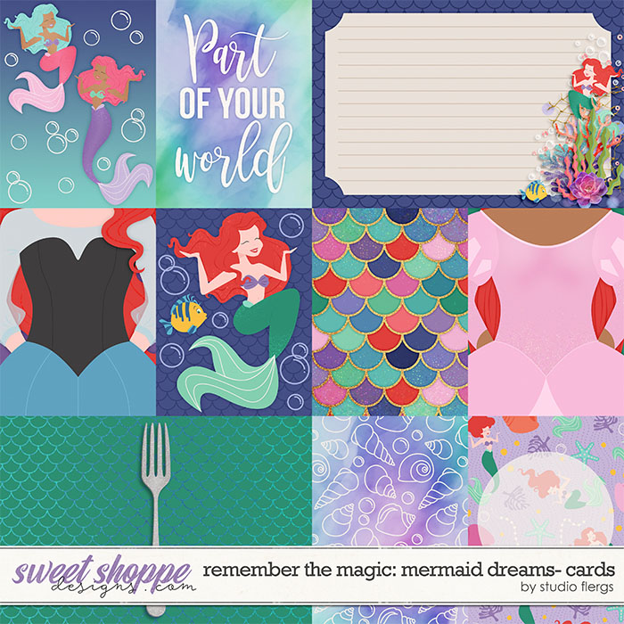 Remember the Magic: MERMAID DREAMS- CARDS by Studio Flergs