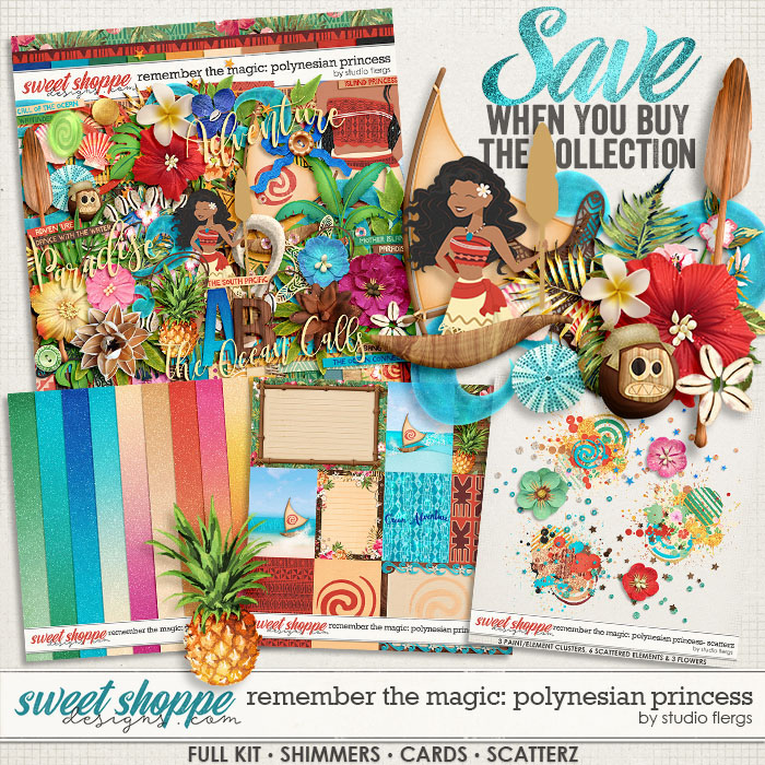 Remember the Magic: POLYNESIAN PRINCESS- COLLECTION & *FWP* by Studio Flergs