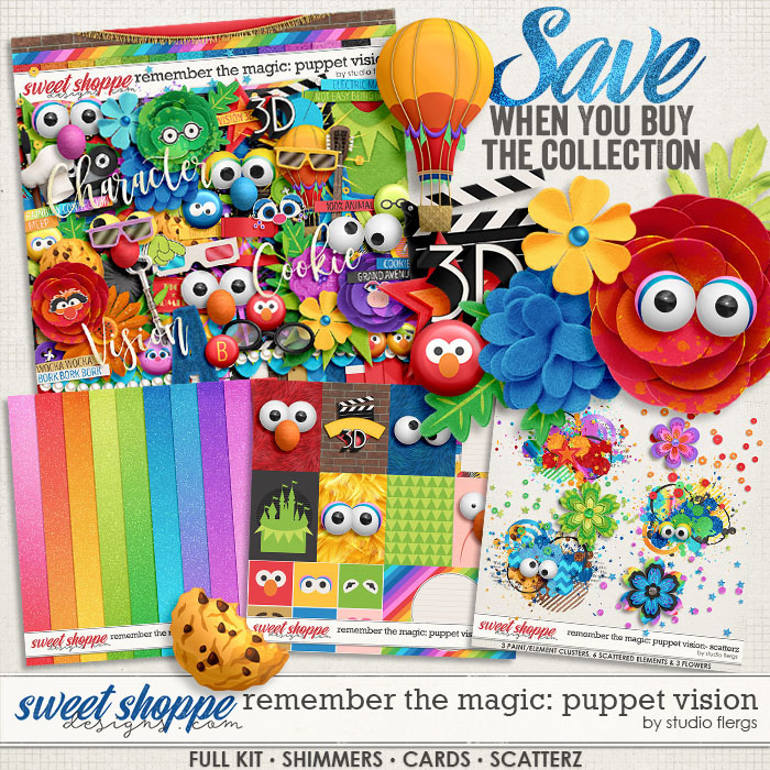 Remember the Magic: PUPPET VISION- COLLECTION & *FWP* by Studio Flergs