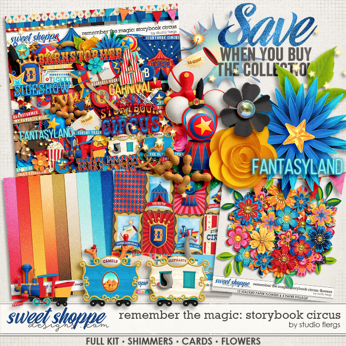 Remember the Magic: STORYBOOK CIRCUS- COLLECTION & *FWP* by Studio Flergs