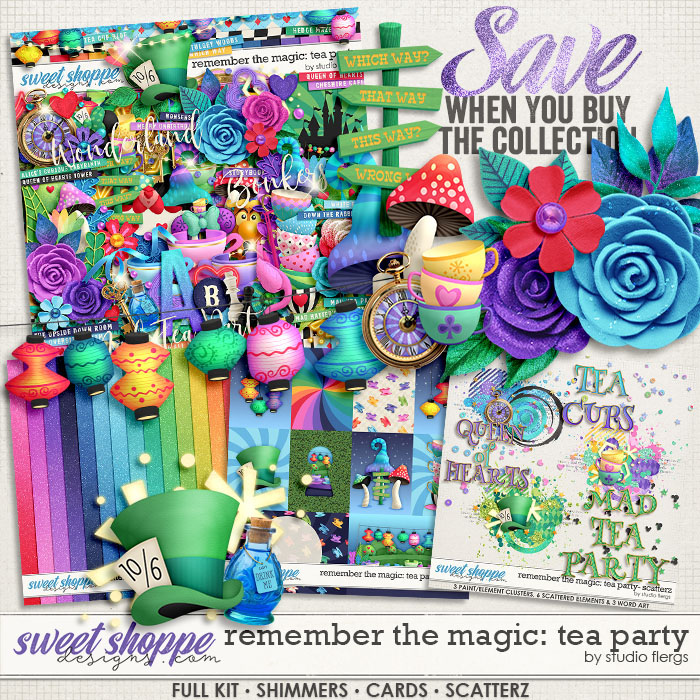 Remember the Magic: TEA PARTY- COLLECTION & *FWP* by Studio Flergs