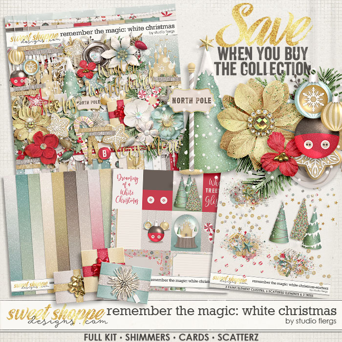 Remember the Magic: WHITE CHRISTMAS- COLLECTION & *FWP* by Studio Flergs