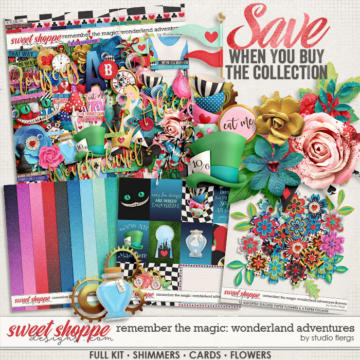Remember the Magic: WONDERLAND ADVENTURES- COLLECTION & *FWP* by Studio Flergs