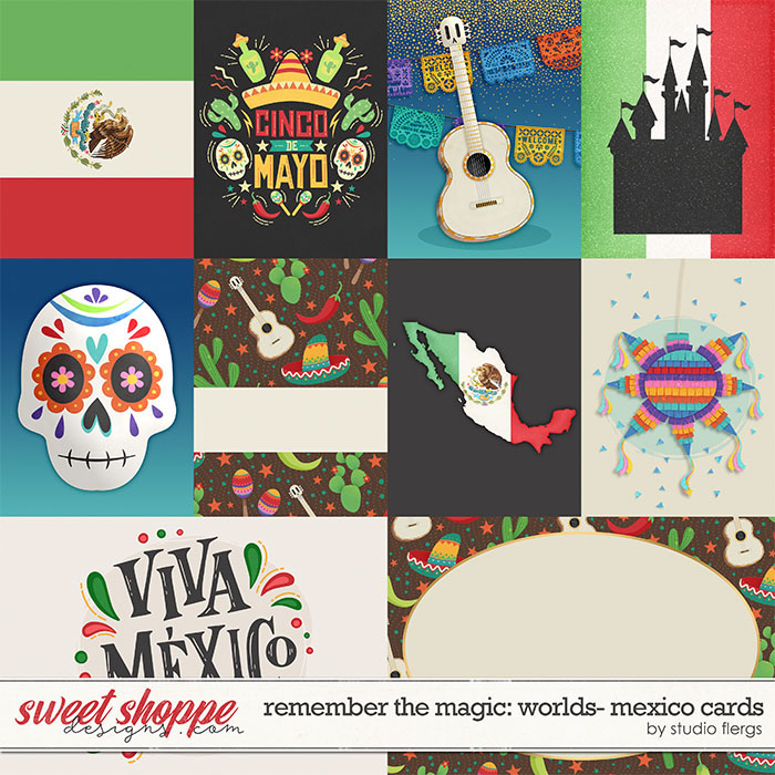 Remember the Magic: WORLDS- MEXICO: CARDS by Studio Flergs