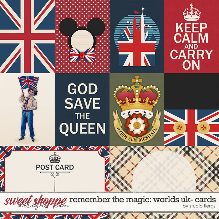 Remember the Magic: WORLDS- UK: CARDS by Studio Flergs