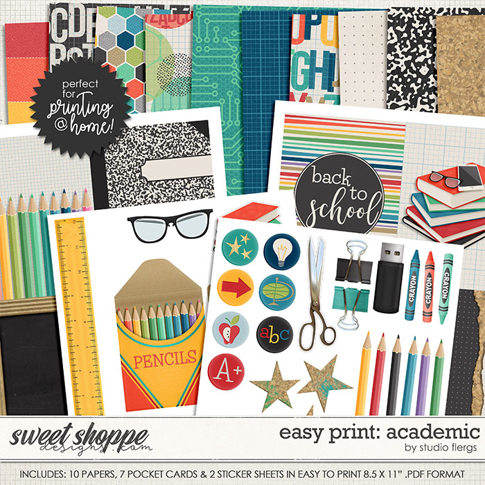 Academic: EZ PRINT by Studio Flergs Academic: EZ PRINT by Studio Flergs