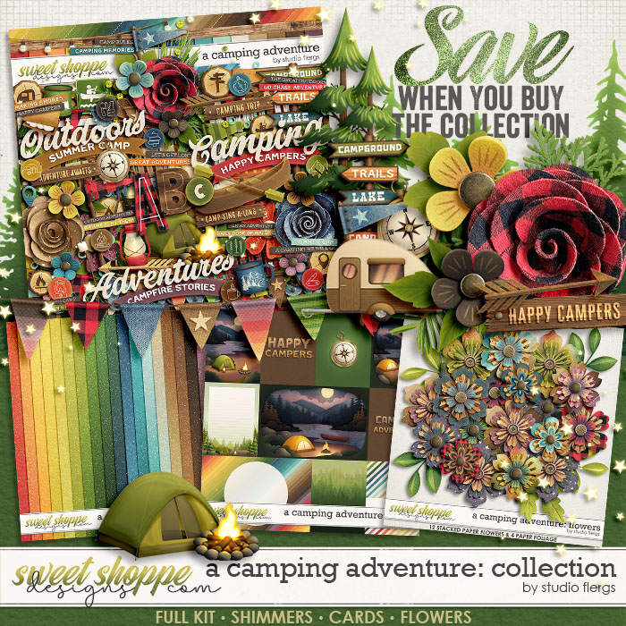 A Camping Adventure: COLLECTION & *FWP* by Studio Flergs