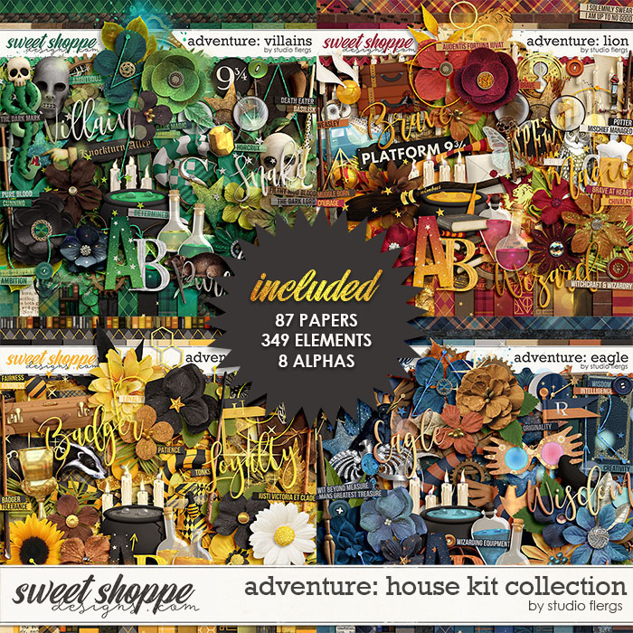 Adventure: House- KIT COLLECTION by Studio Flergs
