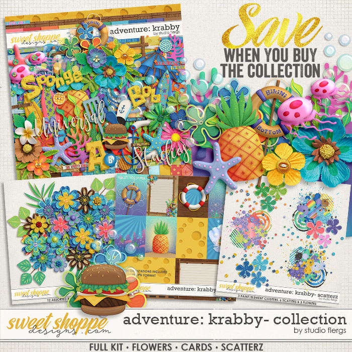 Adventure: Krabby- COLLECTION & *FWP* by Studio Flergs