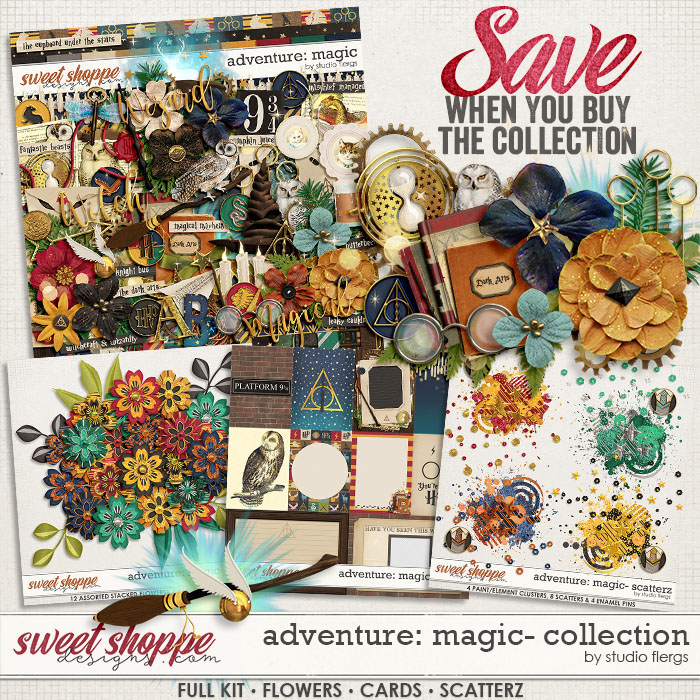 Wizardry digital scrapbooking kit  Harry potter scrapbook, Harry