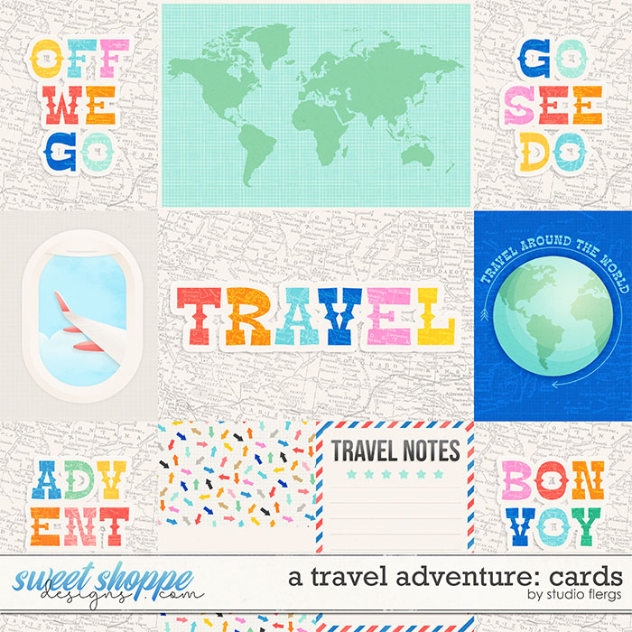 A Travel Adventure: CARDS by Studio Flergs