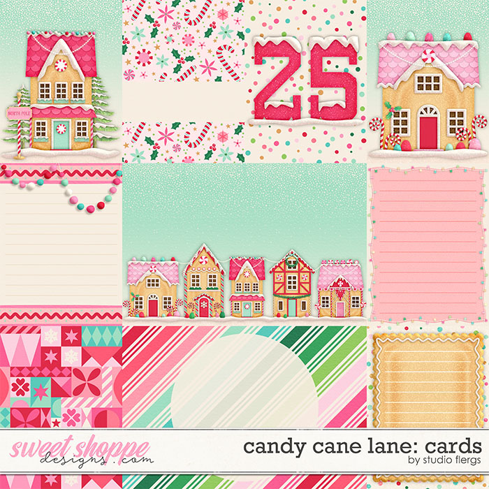 Candy Cane Lane: CARDS by Studio Flergs