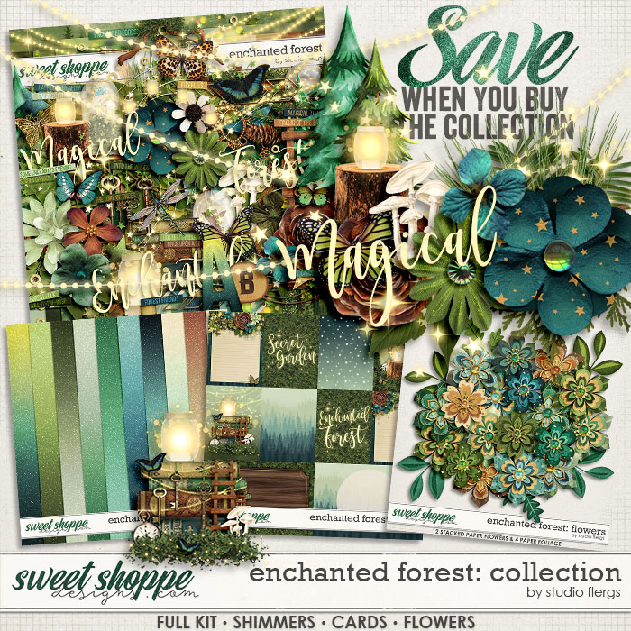 Enchanted Forest: COLLECTION & *FWP* by Studio Flergs