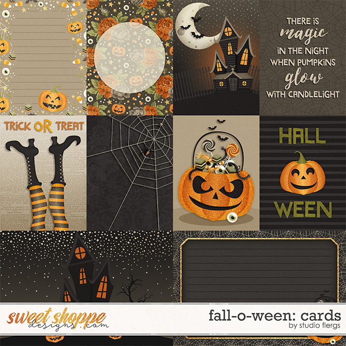Fall-o-ween: CARDS by Studio Flergs