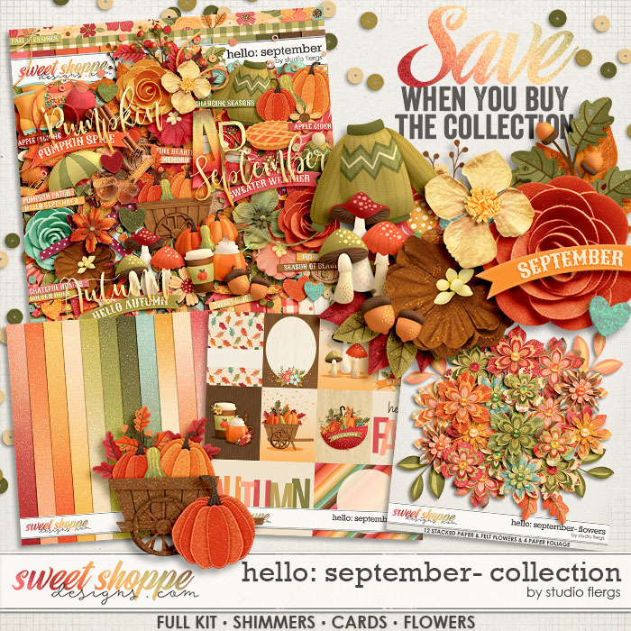 Hello: September- COLLECTION & *FWP* by Studio Flergs