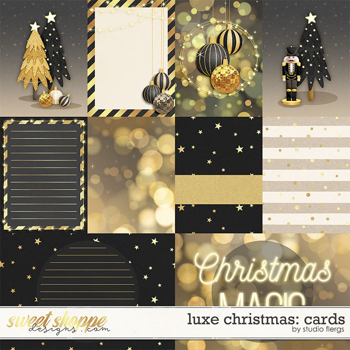 Luxe Christmas: CARDS by Studio Flergs